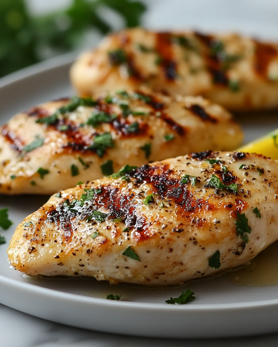 Flavorful Clean Chicken (Healthy Garlic Herb Lemon Chicken)
