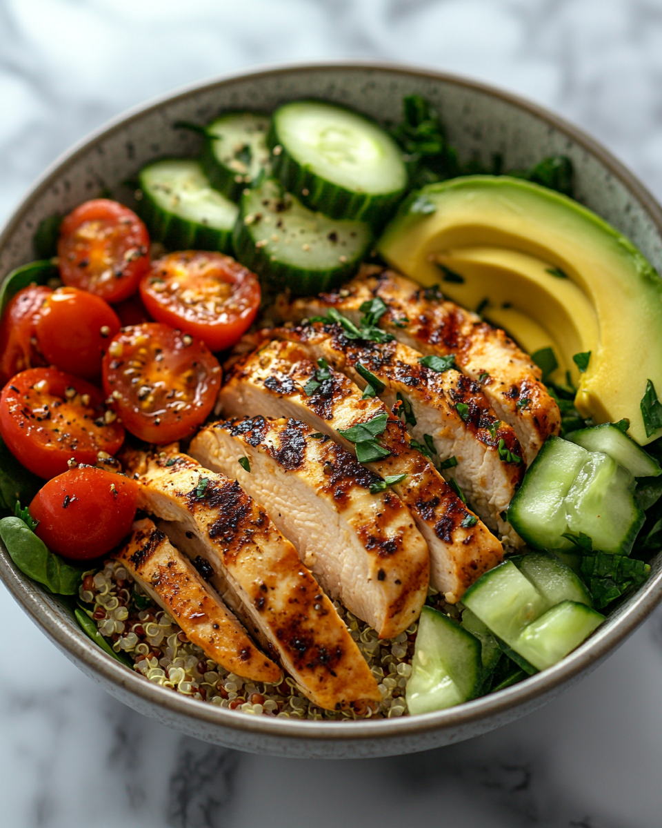 Turkey-Chicken Mixed Protein Bowl