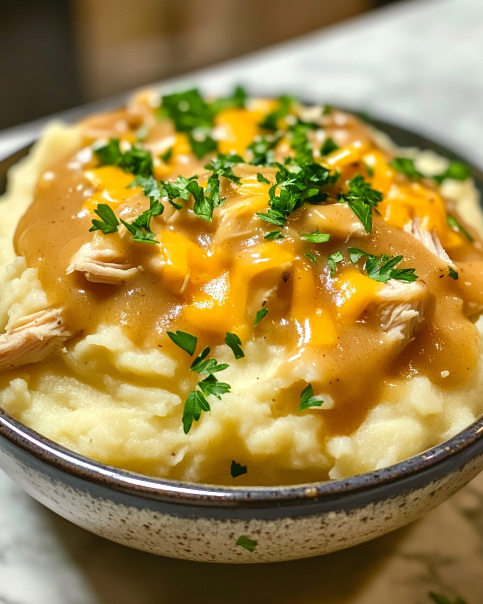 Creamy Chicken Mashed Potato Bowls: 5 Terrific Cozy